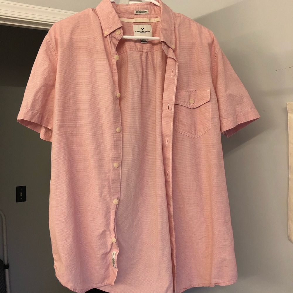 American eagle button up